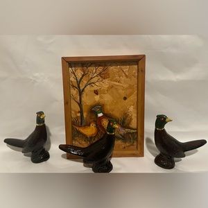 Avon Oland Aftershave Pheasant Decanter